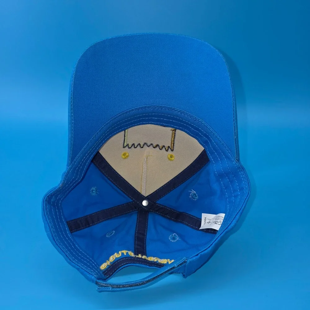 Universal Studios The Simpsons Bart Simpson Youth Hat Blue Yellow Baseball Cap